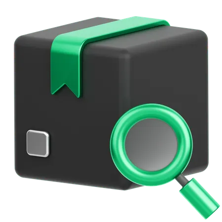 Scan Package  3D Icon