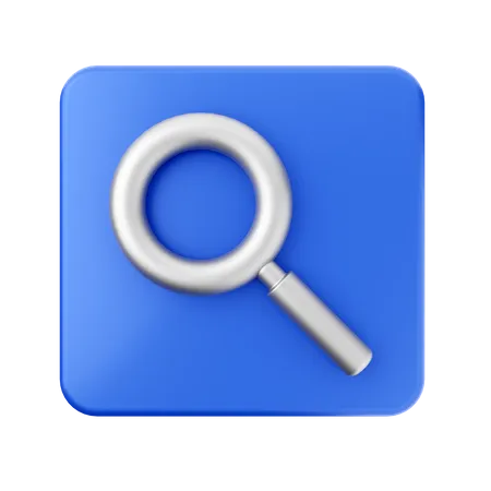 Scan Searching  3D Icon