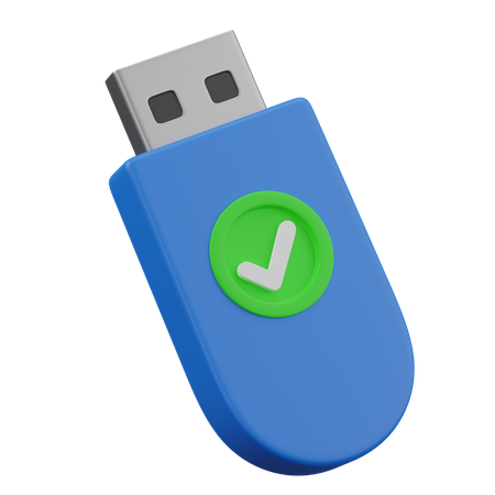 USB scanné  3D Icon