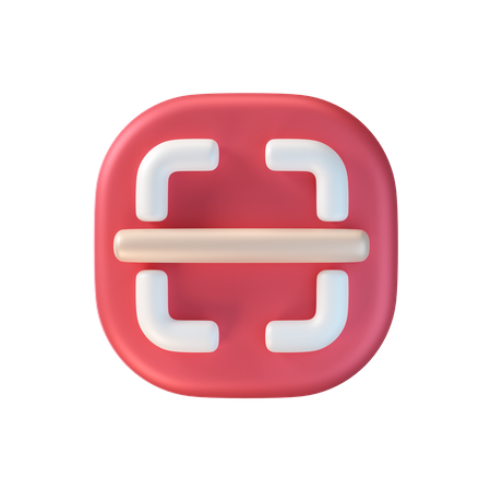 Scannen  3D Icon