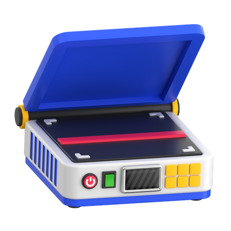 Scanner  3D Icon