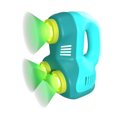 Scanner 3d  3D Icon
