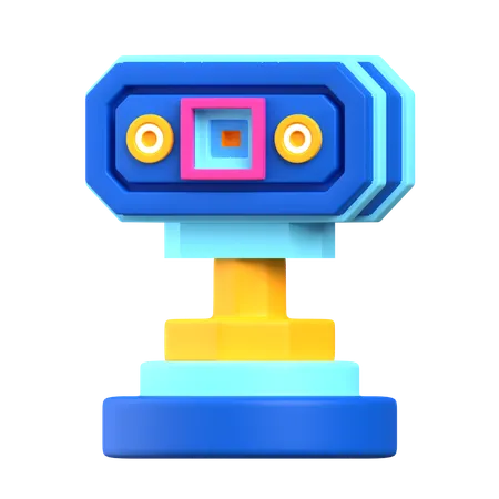 Scanner 3D  3D Icon