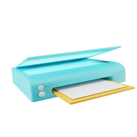 Scanner  3D Icon