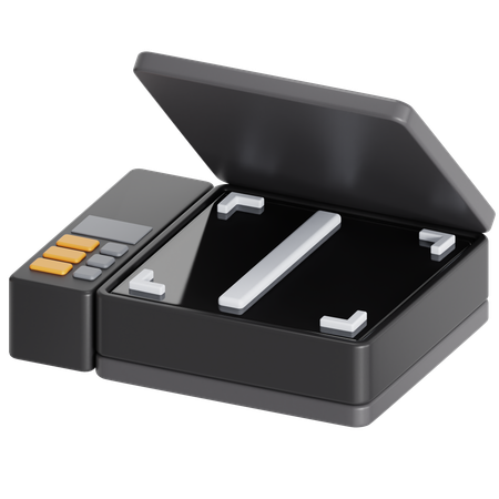 Scanner  3D Icon