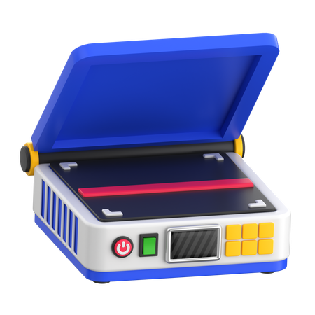 Scanner  3D Icon
