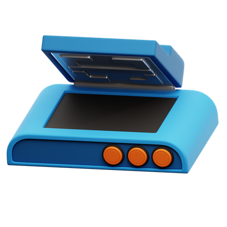 Scanner  3D Icon