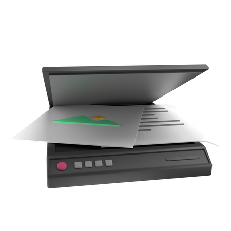 Scanner  3D Icon