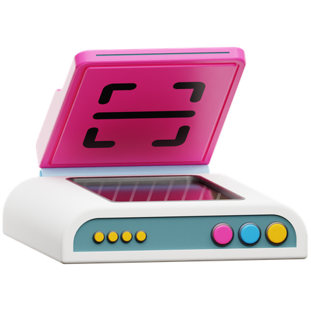 Scanner  3D Icon