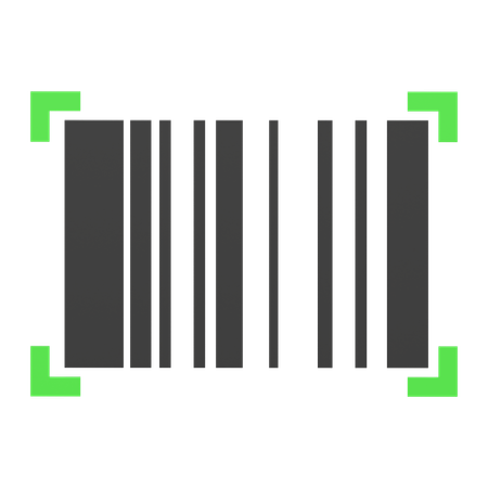 Lecteur de codes à barres  3D Icon