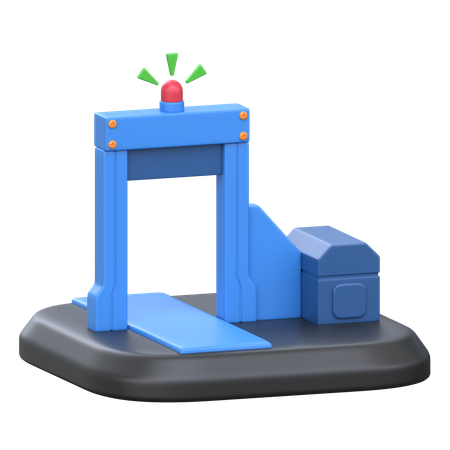 Scanner corporal  3D Icon