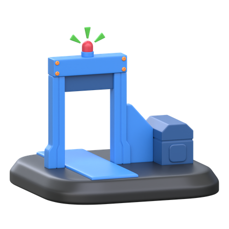 Scanner corporel  3D Icon