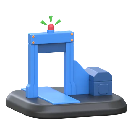 Scanner corporel  3D Icon