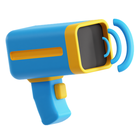 Lecteur de codes-barres  3D Icon
