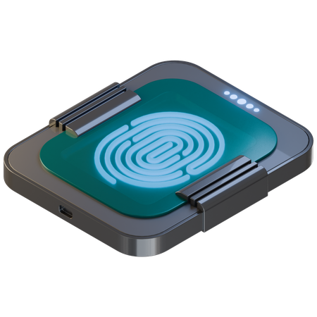 Scanner de pagamento biométrico  3D Icon