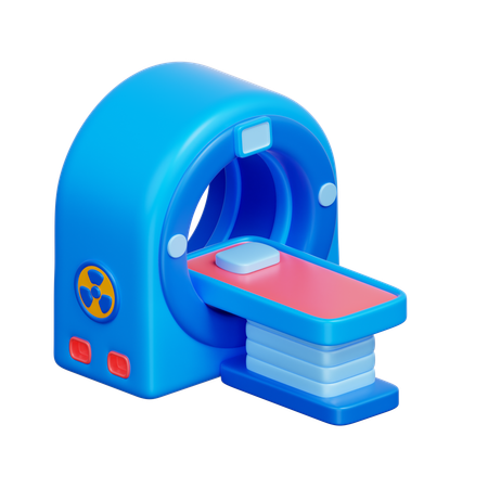 Scanner de ressonância magnética  3D Icon