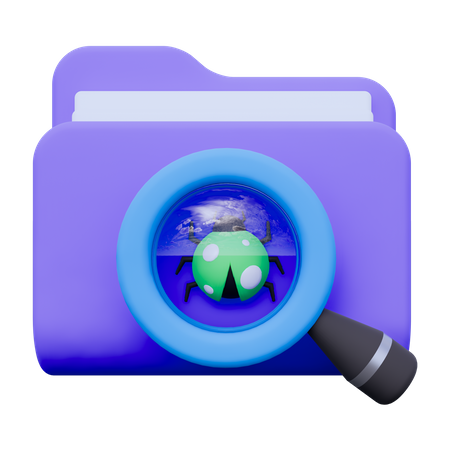 Scanner Folder  3D Icon