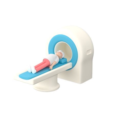 Scanner IRM  3D Icon