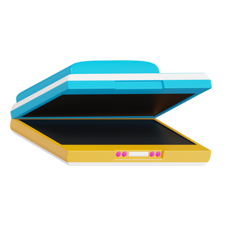 Scanner Machine  3D Icon