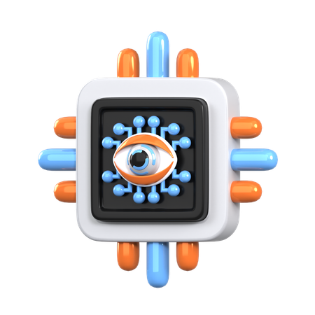 Scanner oculaire  3D Icon