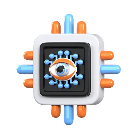 Scanner oculaire  3D Icon