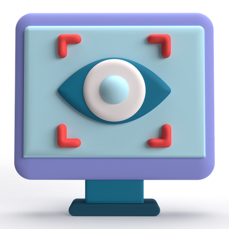 Scanner oculaire  3D Icon