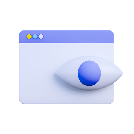 Scanner oculaire  3D Icon