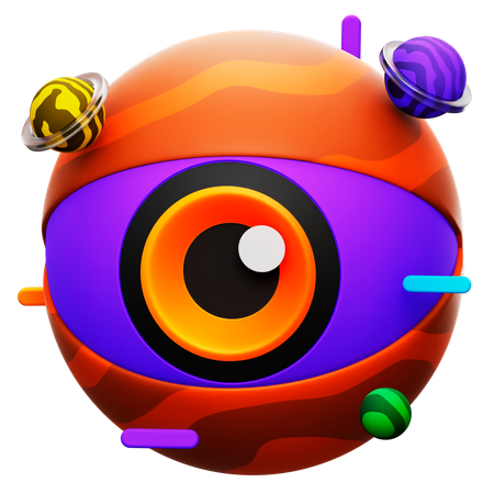 Scanner oculaire  3D Icon