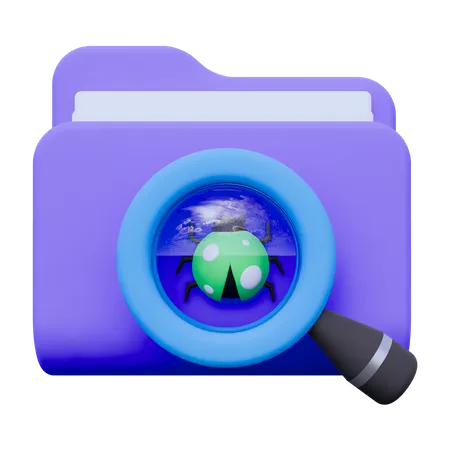 Scanner-Ordner  3D Icon