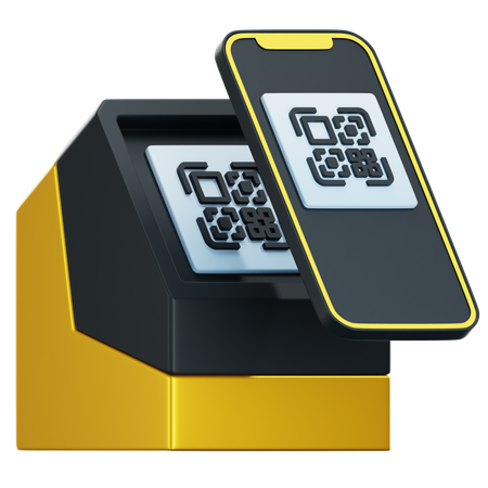 Scanner le code QR  3D Icon