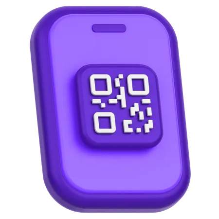 Scanner le code QR  3D Icon