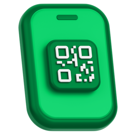 Scanner le code QR  3D Icon