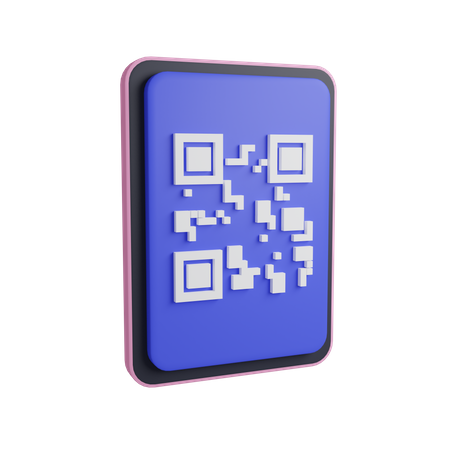 Scanner le code QR  3D Icon