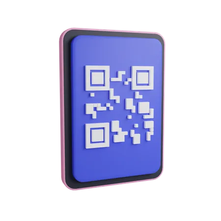 Scanner le code QR  3D Icon