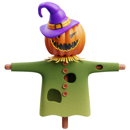 Scarecrow  3D Icon
