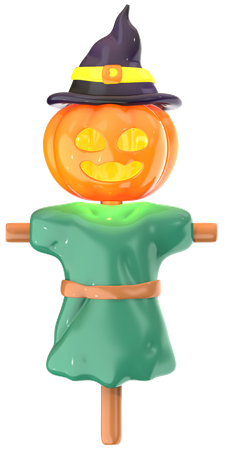 Scarecrow  3D Icon