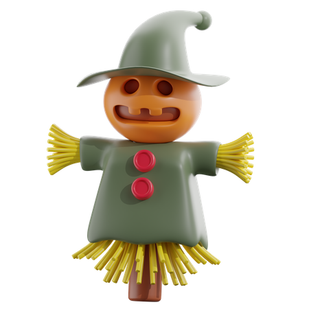 Scarecrow  3D Icon