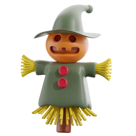 Scarecrow  3D Icon