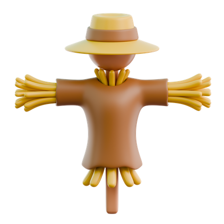 Scarecrow  3D Icon