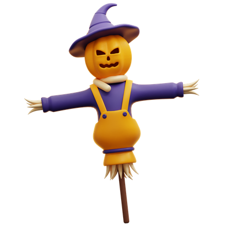 Scarecrow  3D Icon