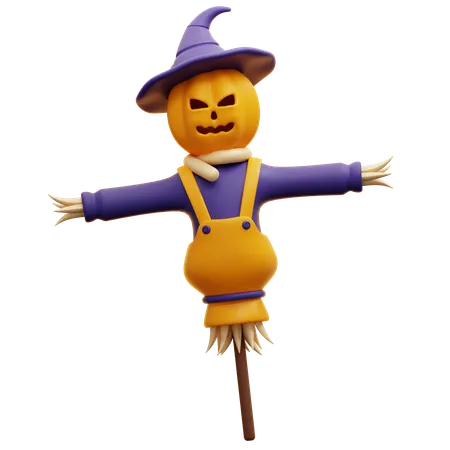 Scarecrow  3D Icon