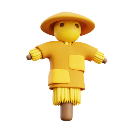 Scarecrow  3D Icon