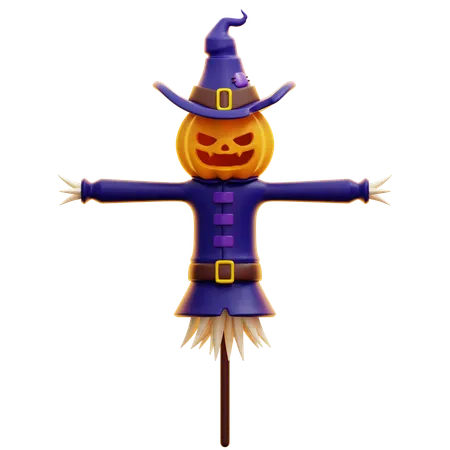 Scarecrow  3D Icon