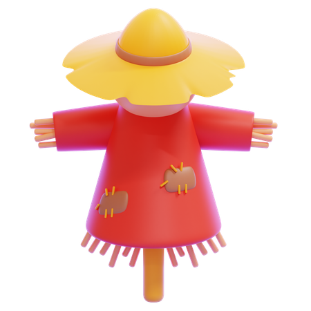 Scarecrow  3D Icon