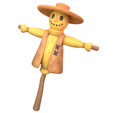 Scarecrow  3D Icon