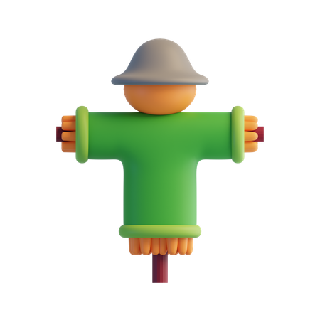 Scarecrow  3D Icon