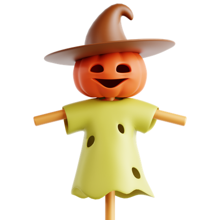 Scarecrow  3D Icon