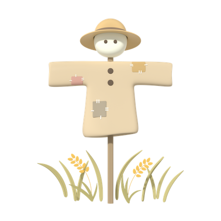 Scarecrow  3D Icon