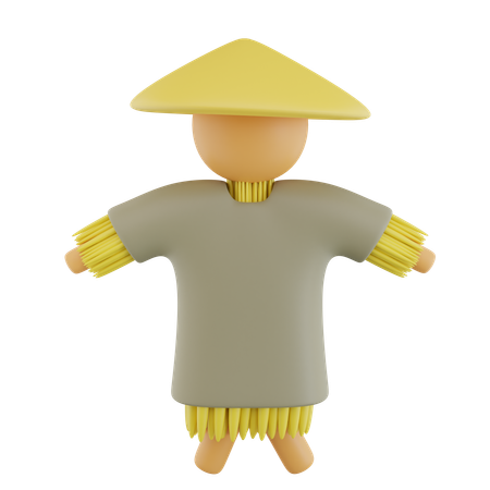 Scarecrow  3D Icon