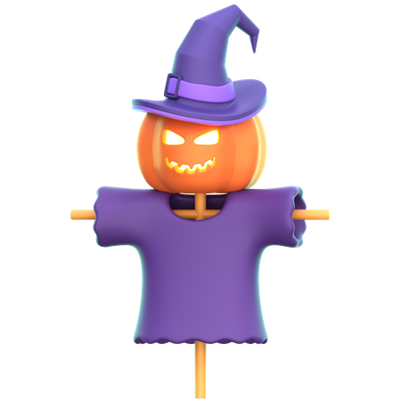 Scarecrow  3D Icon